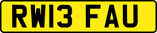 RW13FAU