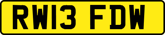 RW13FDW