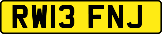 RW13FNJ