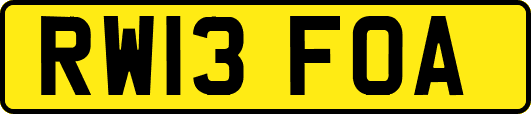 RW13FOA