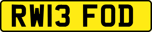 RW13FOD