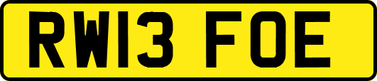 RW13FOE