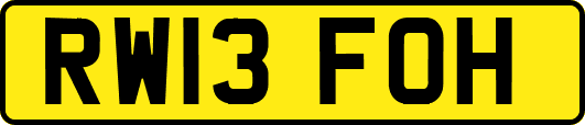 RW13FOH