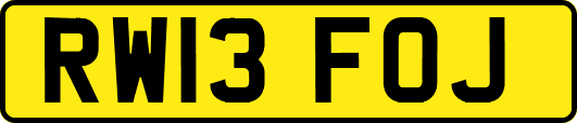 RW13FOJ