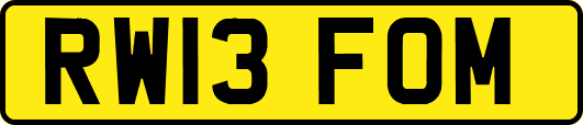 RW13FOM