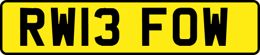 RW13FOW