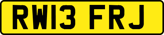 RW13FRJ