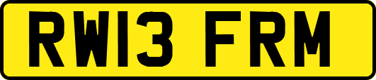 RW13FRM