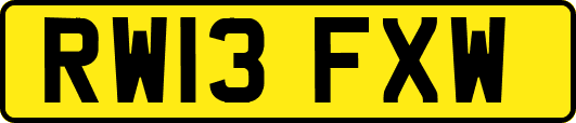RW13FXW