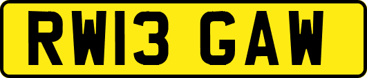RW13GAW