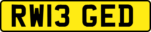 RW13GED
