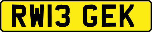 RW13GEK