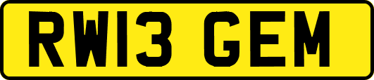 RW13GEM