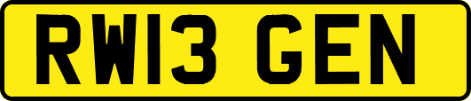 RW13GEN