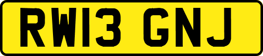RW13GNJ