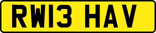 RW13HAV