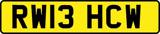 RW13HCW