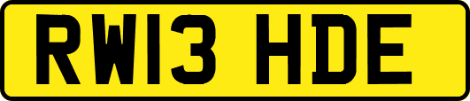 RW13HDE