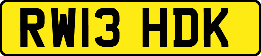 RW13HDK