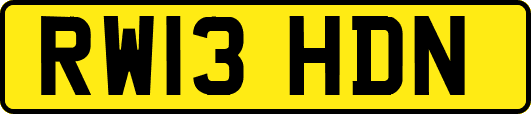 RW13HDN