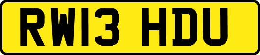RW13HDU