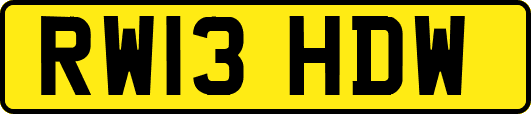 RW13HDW