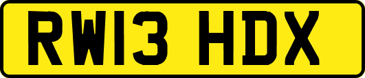 RW13HDX