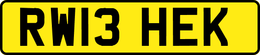 RW13HEK