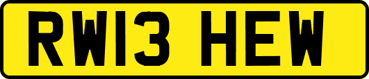 RW13HEW