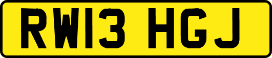 RW13HGJ