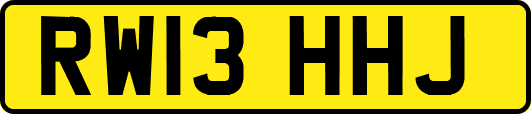 RW13HHJ