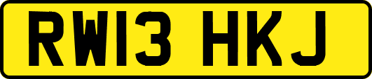 RW13HKJ