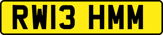 RW13HMM