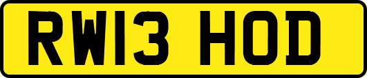 RW13HOD