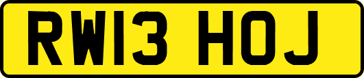 RW13HOJ