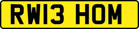RW13HOM