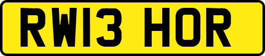 RW13HOR