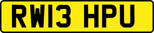 RW13HPU