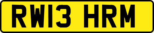 RW13HRM