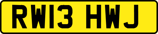 RW13HWJ