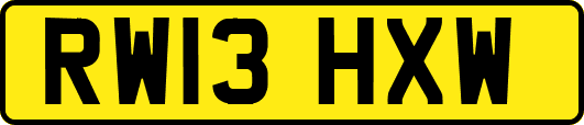 RW13HXW