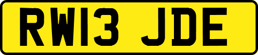 RW13JDE