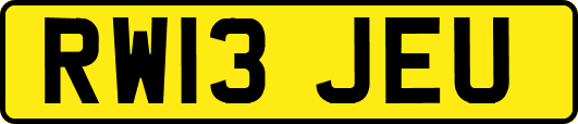 RW13JEU