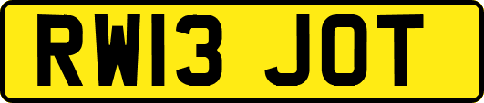 RW13JOT