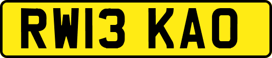 RW13KAO