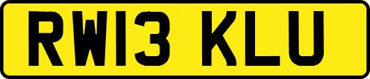 RW13KLU