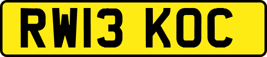 RW13KOC