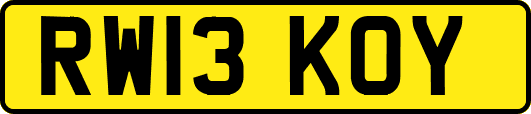RW13KOY
