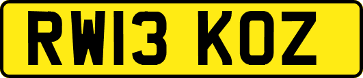 RW13KOZ