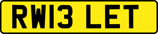 RW13LET